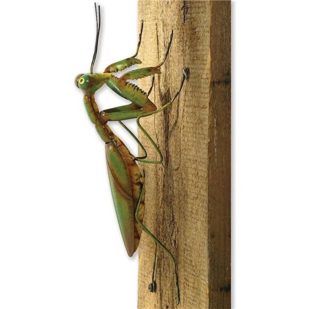 Praying Mantis Tree Hanger - Yard Decorations -Whimsical Tree Sculpture -Outdoor